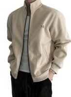 Casual Jacket for Men | Regular Fit Stand Up Collar Zip Closure Casual Sweatshirt | Regular Wear, Travel Layering Warm Hoodie