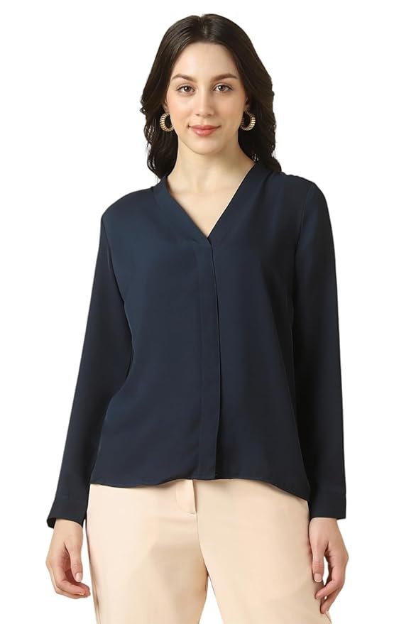 Women Shirt(Blue）