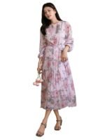 Dress for Women || Western Dresses for Women || One Piece Maxi Dress (Pink)