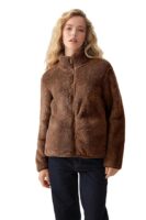 Women Sherpa Fur Jacket For Women Super Warm Leight Weight Fabric
